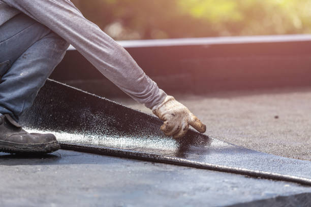 Professional Waterproofing technician working in Milan, IN